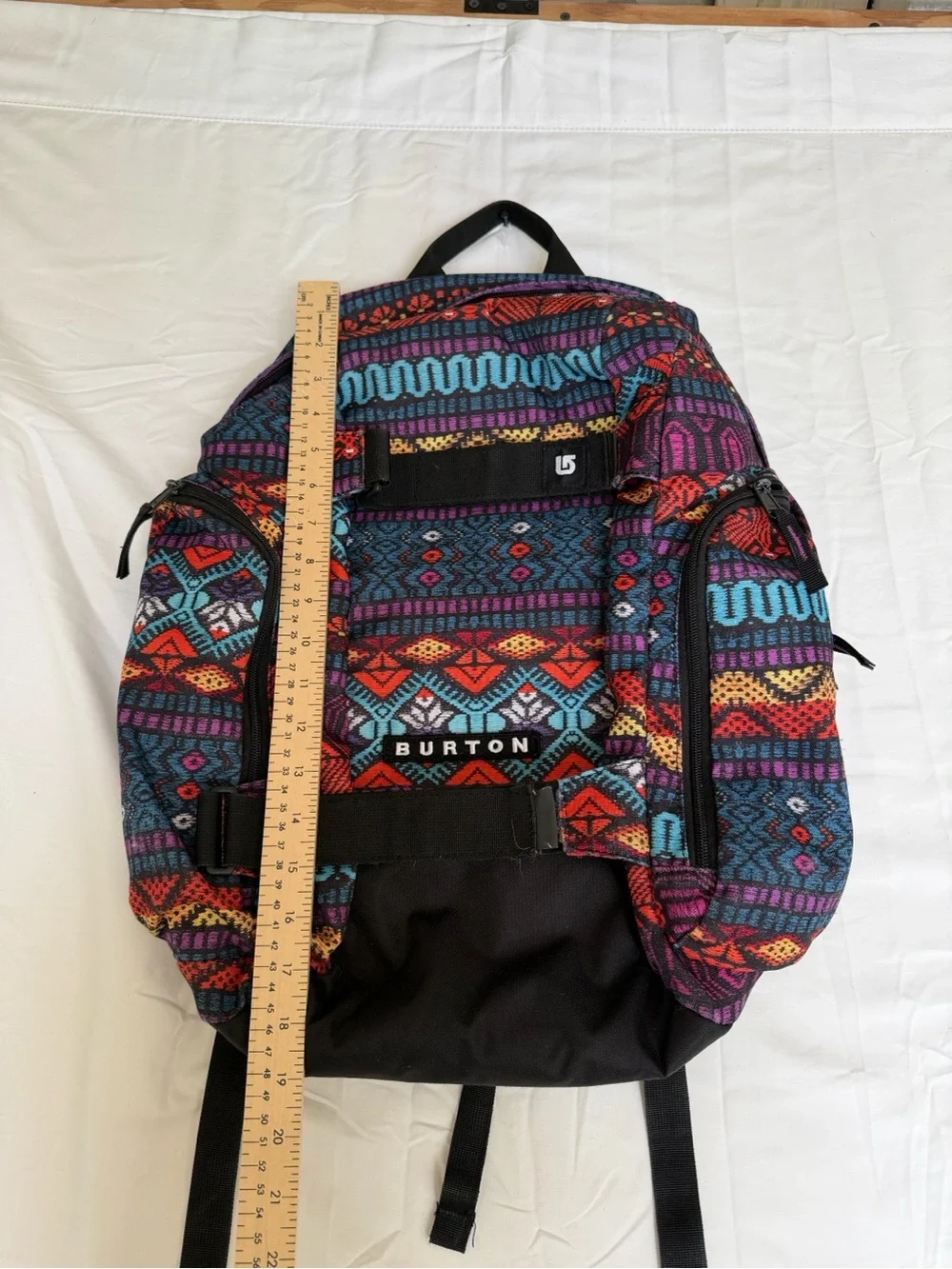 Burton Multicolor Aztec Pattern Backpack - Treble Yell
